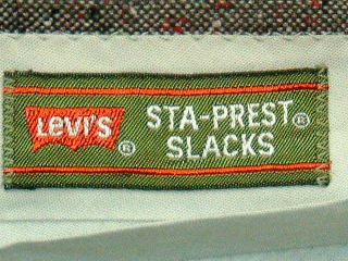 LEVIS STA-PREST SLACKS@[oCX