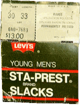 LEVIS STA-PREST SLACKS リーバイス