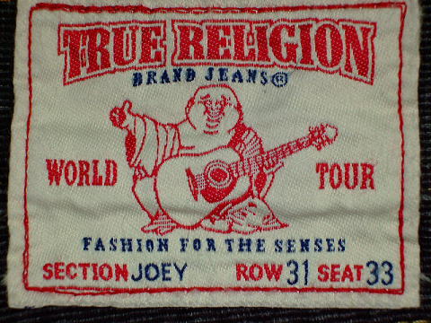 �g�D���[�����W����803�@TRUE RELIGION 803 STYLE:11803-09 COLOR:GREY 65%COTTON 35%POLYESTER MADE IN USA
