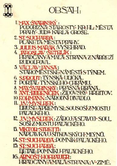 Index in Czeck 1