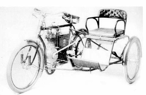 Slavia type L with side-car