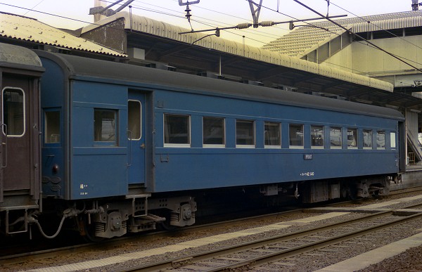 スハフ42 140 (1984年 3月15日 米子駅)