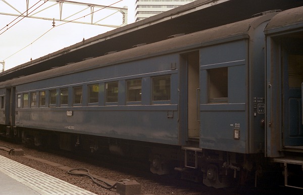 スハフ42 2153 (1984年10月28日 大阪駅)