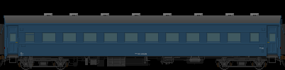 オハフ33 2350 公式側(2-4位)