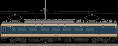 583系特急雷鳥号(2号車･モハネ582)