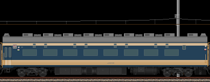 583系特急雷鳥号(3号車･モハネ583)