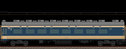 583系特急雷鳥号(4号車･サハネ581)