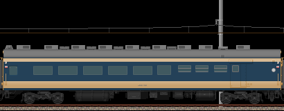 583系特急雷鳥号(6号車･サシ581)