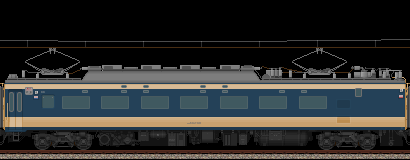 583系特急雷鳥号(10号車･モハネ582)