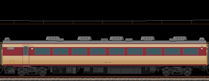 485系特急雷鳥号(3号車･モハ485)