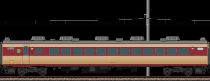 485系特急雷鳥号(4号車･サロ481)