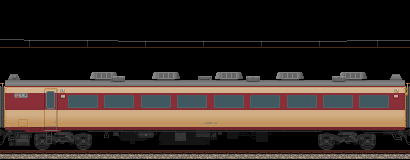 485系特急雷鳥号(9号車･サハ481)