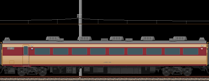 485系特急雷鳥号(11号車･モハ485)