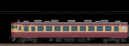 475系北陸急行(1号車･クハ455)