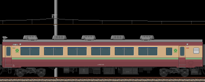 475系北陸急行(5号車･サロ455)