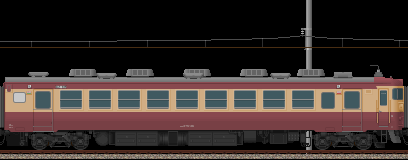 475系北陸急行(9号車･クモハ475)