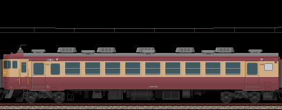 475系北陸急行(10号車･クハ455)