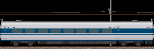 東海道山陽新幹線100系V編成･グランドひかり(5号車･125-3800)