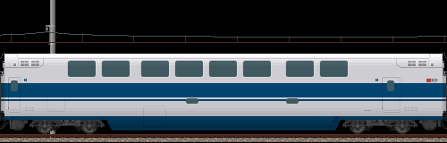 東海道山陽新幹線100系V編成･グランドひかり(8号車･168-3000)