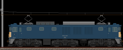 寝台特急北陸号(上野－長岡間牽引機･EF64 1000番台)