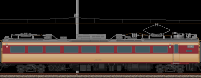 485系特急白鳥号(2号車･モハ484)