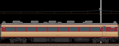 485系特急白鳥号(3号車･モハ485)