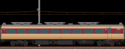 485系特急白鳥号(増4号車･モハ489)