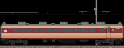 485系特急白鳥号(4号車･サロ481)