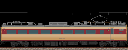 485系特急白鳥号(5号車･モハ484)