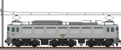 EF81 300番台(下関－門司間)