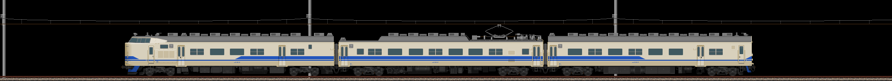 419系近郊形電車(新北陸色)