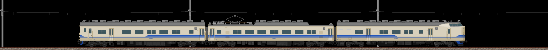 419系近郊形電車(新北陸色)