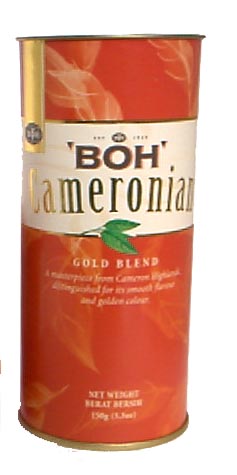 マレーシアの Boh Tea ボーテイ・キャメロン紅茶